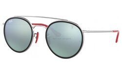Lunettes de soleil Rayban RB3647M silver