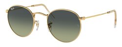 Lunettes de soleil Rayban ROUND METAL RB3447 001-BH