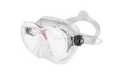 Lunettes-de-sport Cressi-sub BIG-EYES EVO TRANSPARENT ROSE