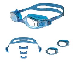 Lunettes-de-sport Demetz Lunettes de natation correctrices NATD Sangle et coques Optiques