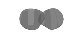 Verres solaires Oakley Verres de remplacement OAKLEY META HSTN Prizm Black Polarized